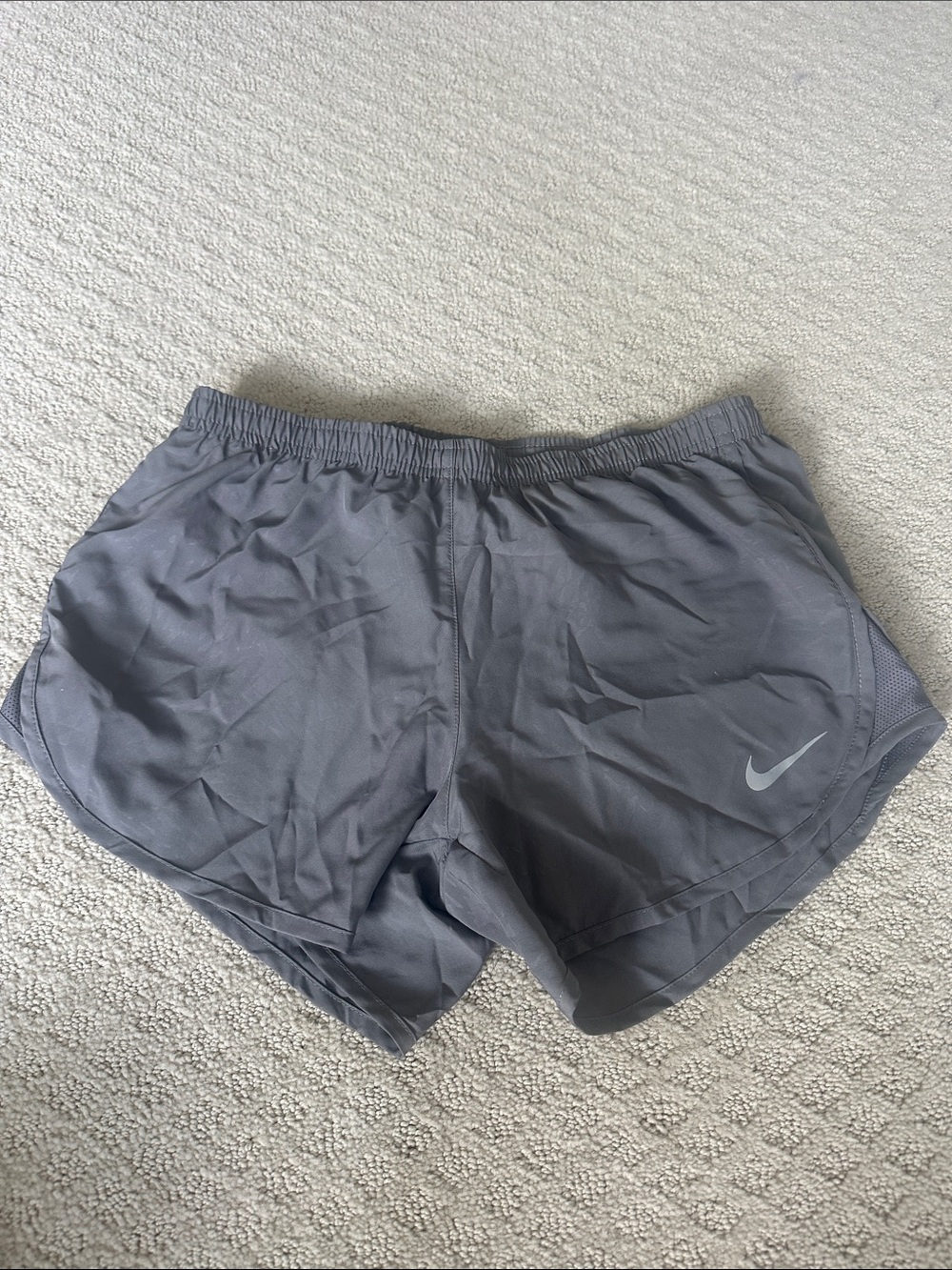 Nike Gray Athletic Running Shorts